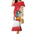 Peru Independence Day Family Matching Mermaid Dress and Hawaiian Shirt Peruvian Coat Of Arms Feliz 28 de Julio - Wonder Print Shop