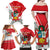 Peru Independence Day Family Matching Off Shoulder Maxi Dress and Hawaiian Shirt Peruvian Coat Of Arms Feliz 28 de Julio - Wonder Print Shop