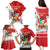 Peru Independence Day Family Matching Puletasi and Hawaiian Shirt Peruvian Coat Of Arms Feliz 28 de Julio - Wonder Print Shop