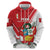 Peru Independence Day Hoodie Peruvian Coat Of Arms Feliz 28 de Julio - Wonder Print Shop