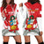 Peru Independence Day Hoodie Dress Peruvian Coat Of Arms Feliz 28 de Julio - Wonder Print Shop