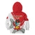 Peru Independence Day Kid Hoodie Peruvian Coat Of Arms Feliz 28 de Julio - Wonder Print Shop