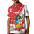 Peru Independence Day Kid Polo Shirt Peruvian Coat Of Arms Feliz 28 de Julio - Wonder Print Shop