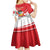 Peru Independence Day Kid Short Sleeve Dress Peruvian Coat Of Arms Feliz 28 de Julio - Wonder Print Shop