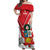 Peru Independence Day Off Shoulder Maxi Dress Peruvian Coat Of Arms Feliz 28 de Julio - Wonder Print Shop