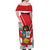 Peru Independence Day Off Shoulder Maxi Dress Peruvian Coat Of Arms Feliz 28 de Julio - Wonder Print Shop