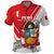 Peru Independence Day Polo Shirt Peruvian Coat Of Arms Feliz 28 de Julio - Wonder Print Shop