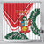 Peru Independence Day Shower Curtain Peruvian Coat Of Arms Feliz 28 de Julio