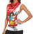 Peru Independence Day Women Sleeveless Polo Shirt Peruvian Coat Of Arms Feliz 28 de Julio - Wonder Print Shop