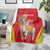 Personalised Peru Independence Day Blanket Peruvian Alpaca Feliz 28 de Julio