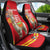 Personalised Peru Independence Day Car Seat Cover Peruvian Alpaca Feliz 28 de Julio - Wonder Print Shop