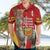 Personalised Peru Independence Day Hawaiian Shirt Peruvian Alpaca Feliz 28 de Julio - Wonder Print Shop