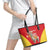 Personalised Peru Independence Day Leather Tote Bag Peruvian Alpaca Feliz 28 de Julio - Wonder Print Shop