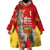 Personalised Peru Independence Day Wearable Blanket Hoodie Peruvian Alpaca Feliz 28 de Julio - Wonder Print Shop