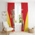 Personalised Peru Independence Day Window Curtain Peruvian Alpaca Feliz 28 de Julio - Wonder Print Shop