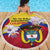 Colombia Independence Day Beach Blanket Feliz Dia de la Independencia - Wonder Print Shop