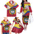 Colombia Independence Day Family Matching Off The Shoulder Long Sleeve Dress and Hawaiian Shirt Feliz Dia de la Independencia - Wonder Print Shop