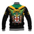 Jamaica Independence Day Baseball Jacket Jumieka Coat Of Arms Mix Hummingbird - Wonder Print Shop