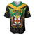 Jamaica Independence Day Baseball Jersey Jumieka Coat Of Arms Mix Hummingbird - Wonder Print Shop