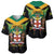 Jamaica Independence Day Baseball Jersey Jumieka Coat Of Arms Mix Hummingbird - Wonder Print Shop