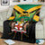 Jamaica Independence Day Blanket Jumieka Coat Of Arms Mix Hummingbird