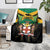 Jamaica Independence Day Blanket Jumieka Coat Of Arms Mix Hummingbird