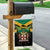 Jamaica Independence Day Garden Flag Jumieka Coat Of Arms Mix Hummingbird - Wonder Print Shop