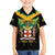 Jamaica Independence Day Kid Hawaiian Shirt Jumieka Coat Of Arms Mix Hummingbird - Wonder Print Shop