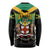 Jamaica Independence Day Long Sleeve Shirt Jumieka Coat Of Arms Mix Hummingbird - Wonder Print Shop