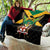 Jamaica Independence Day Quilt Jumieka Coat Of Arms Mix Hummingbird