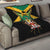 Jamaica Independence Day Quilt Jumieka Coat Of Arms Mix Hummingbird