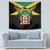 Jamaica Independence Day Tapestry Jumieka Coat Of Arms Mix Hummingbird