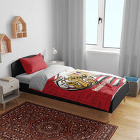 Egypt Revolution Day Bedding Set Coat of Arms Egyptian Pattern