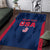 Custom USA Cricket Area Rug Go United States Simple Version - Wonder Print Shop