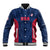 Custom USA Cricket Baseball Jacket Go United States Simple Version - Wonder Print Shop