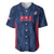 Custom USA Cricket Baseball Jersey Go United States Simple Version - Wonder Print Shop