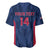 Custom USA Cricket Baseball Jersey Go United States Simple Version - Wonder Print Shop