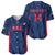 Custom USA Cricket Baseball Jersey Go United States Simple Version - Wonder Print Shop