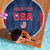 Custom USA Cricket Beach Blanket Go United States Simple Version - Wonder Print Shop