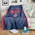 Custom USA Cricket Blanket Go United States Simple Version