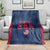 Custom USA Cricket Blanket Go United States Simple Version