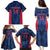 Custom USA Cricket Family Matching Puletasi and Hawaiian Shirt Go United States Simple Version - Wonder Print Shop