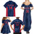 Custom USA Cricket Family Matching Summer Maxi Dress and Hawaiian Shirt Go United States Simple Version - Wonder Print Shop