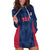 Custom USA Cricket Hoodie Dress Go United States Simple Version - Wonder Print Shop