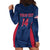 Custom USA Cricket Hoodie Dress Go United States Simple Version - Wonder Print Shop