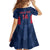 Custom USA Cricket Kid Short Sleeve Dress Go United States Simple Version - Wonder Print Shop