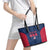 Custom USA Cricket Leather Tote Bag Go United States Simple Version