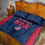 Custom USA Cricket Quilt Bed Set Go United States Simple Version