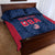 Custom USA Cricket Quilt Bed Set Go United States Simple Version