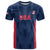 Custom USA Cricket T Shirt Go United States Simple Version